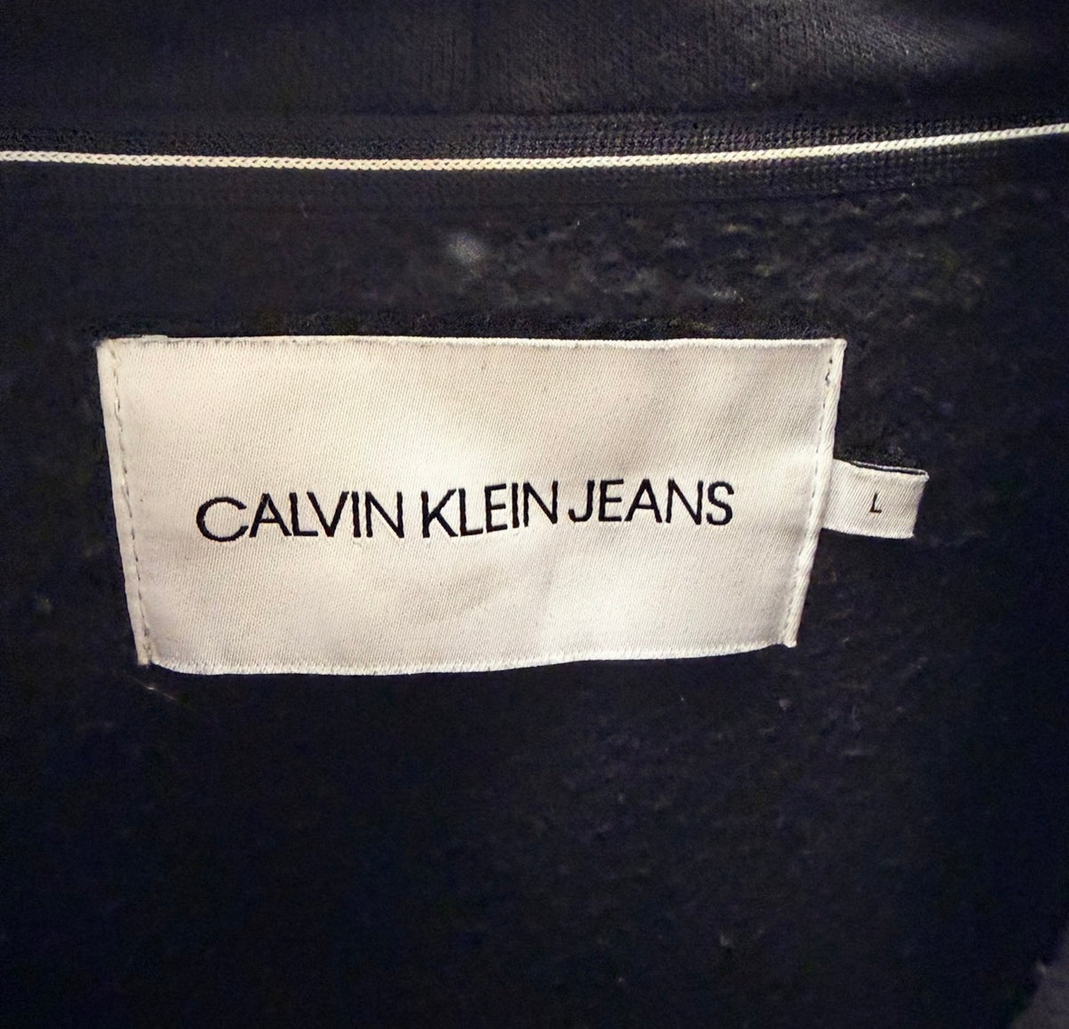 Calvin Klein Ανδρικό Φούτερ Μαύρο – L