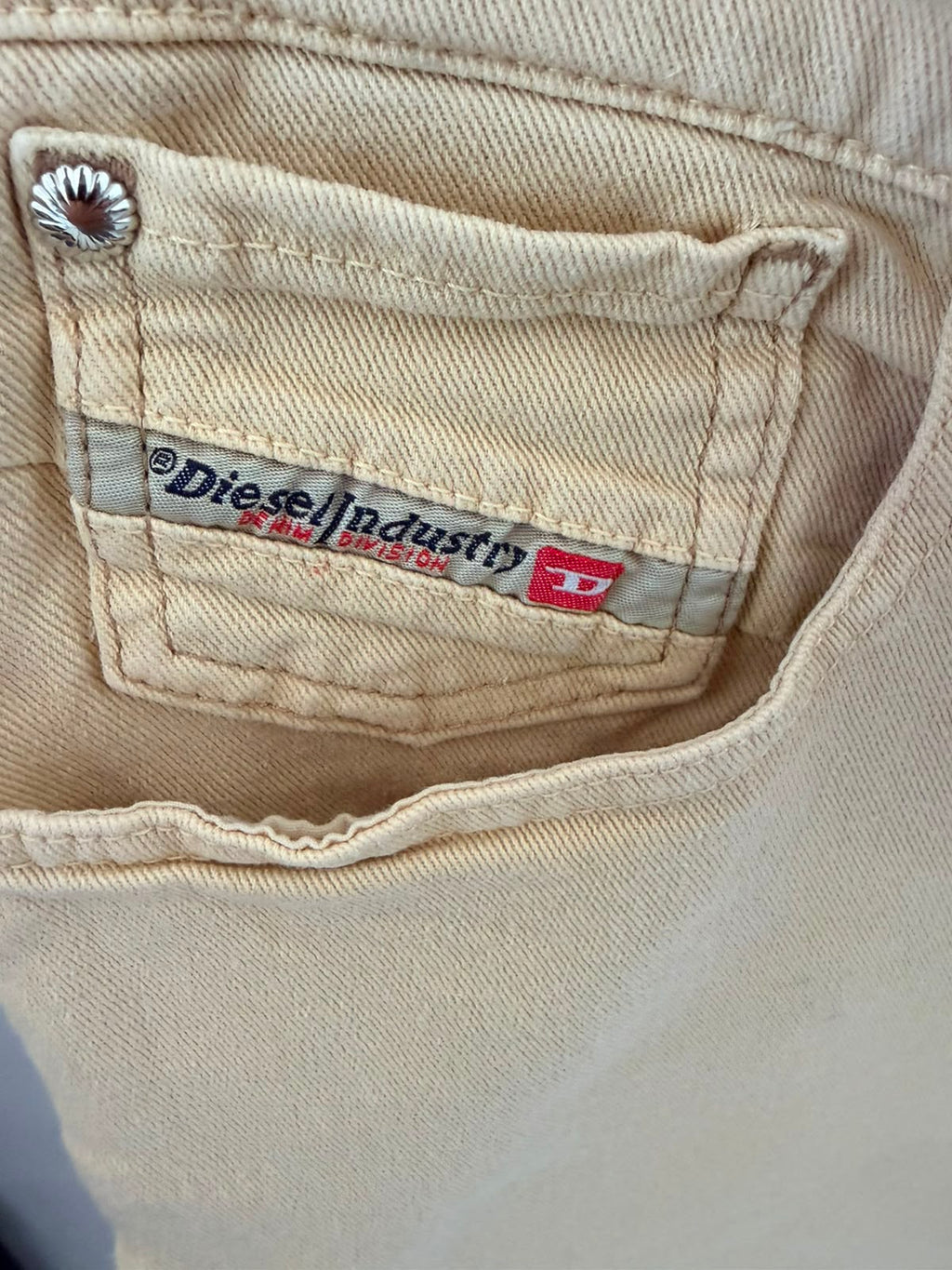 Diesel Beige Denim Jeans-W28