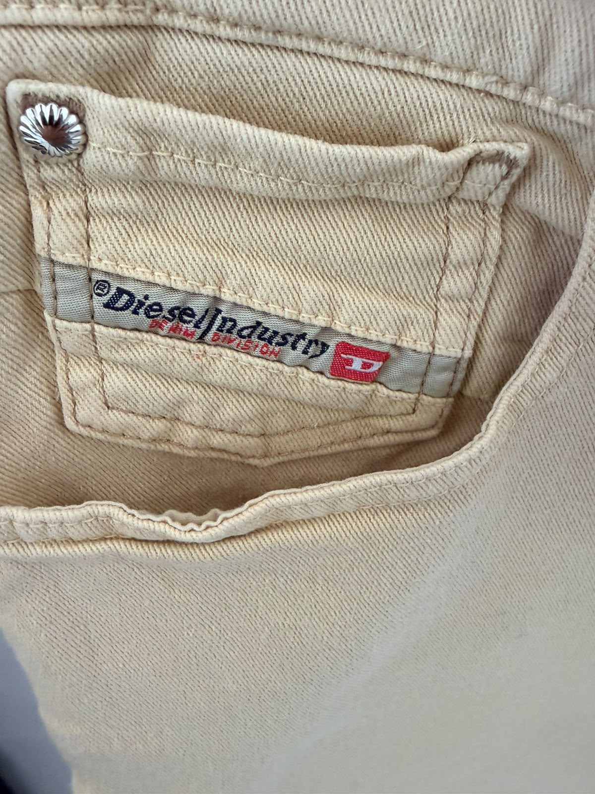 Diesel Beige Denim Jeans-W28