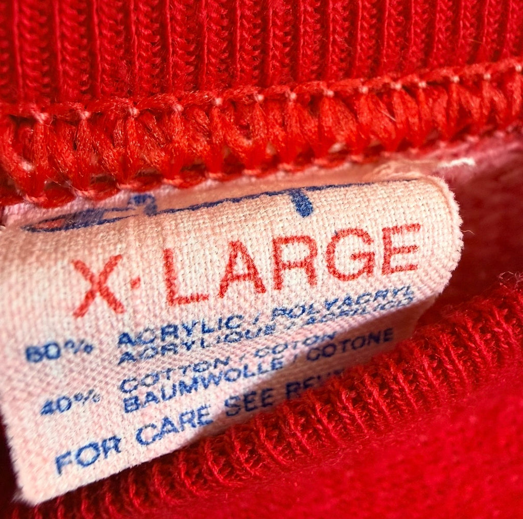 Champion Ανδρικό Φούτερ Κόκκινο– XL
