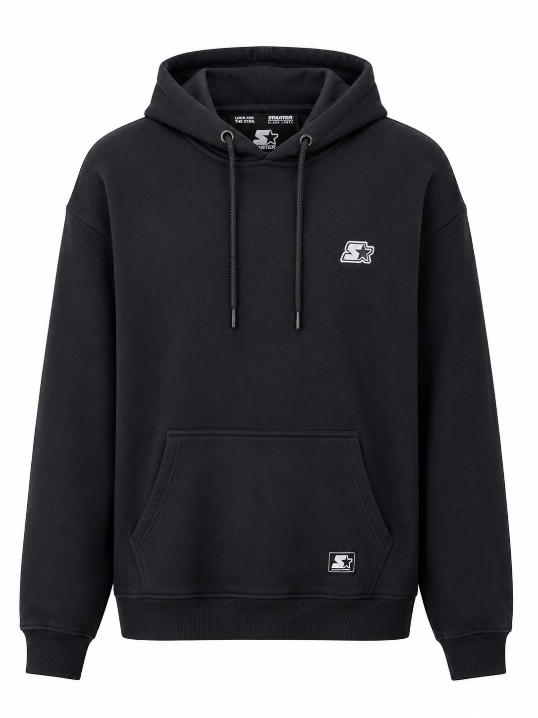 Starter Black Label Hoodie – Black-XXL