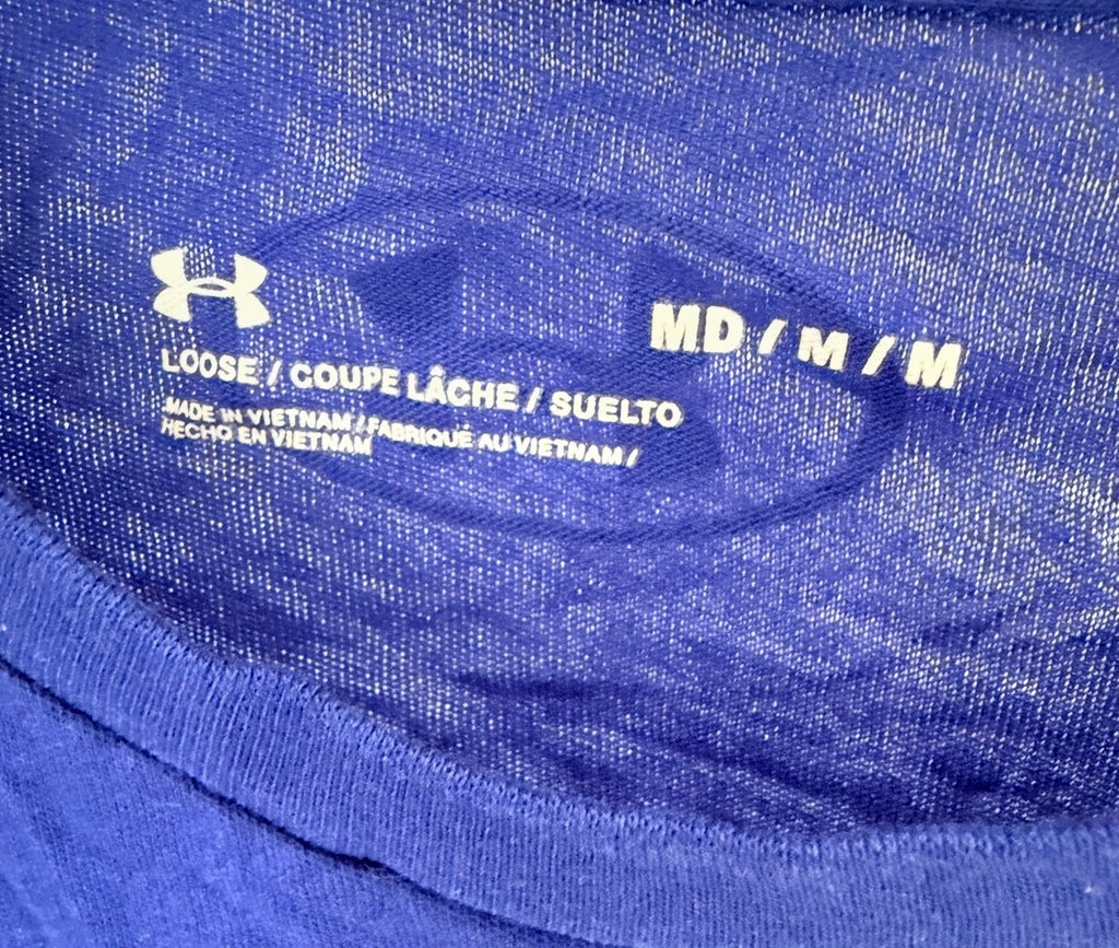 Under Armour Loose Ανδρικό T-Shirt Μπλε – M