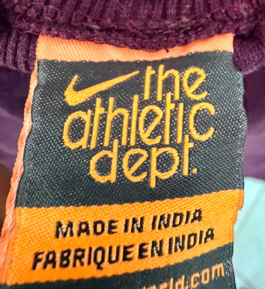 Nike Athletic Dept. Ανδρικό Παντελόνι Φόρμας Μπορντό XL