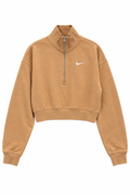 Nike Γυναικείο Φούτερ – Μπεζ - XS