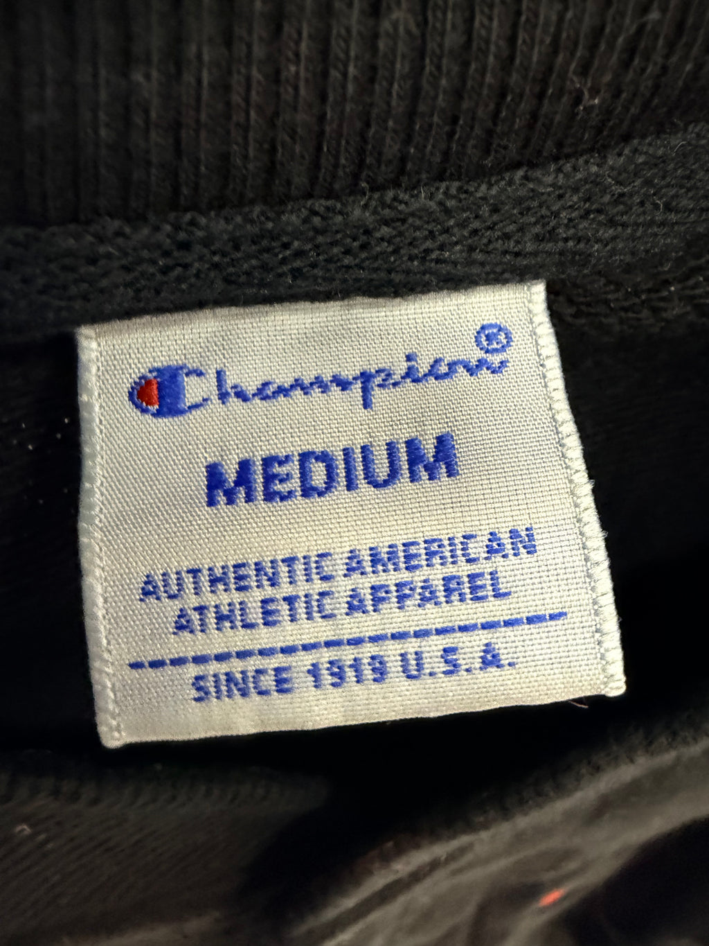 Champion Ανδρική Ζακέτα Φούτερ Bomber – Μαύρο – Medium