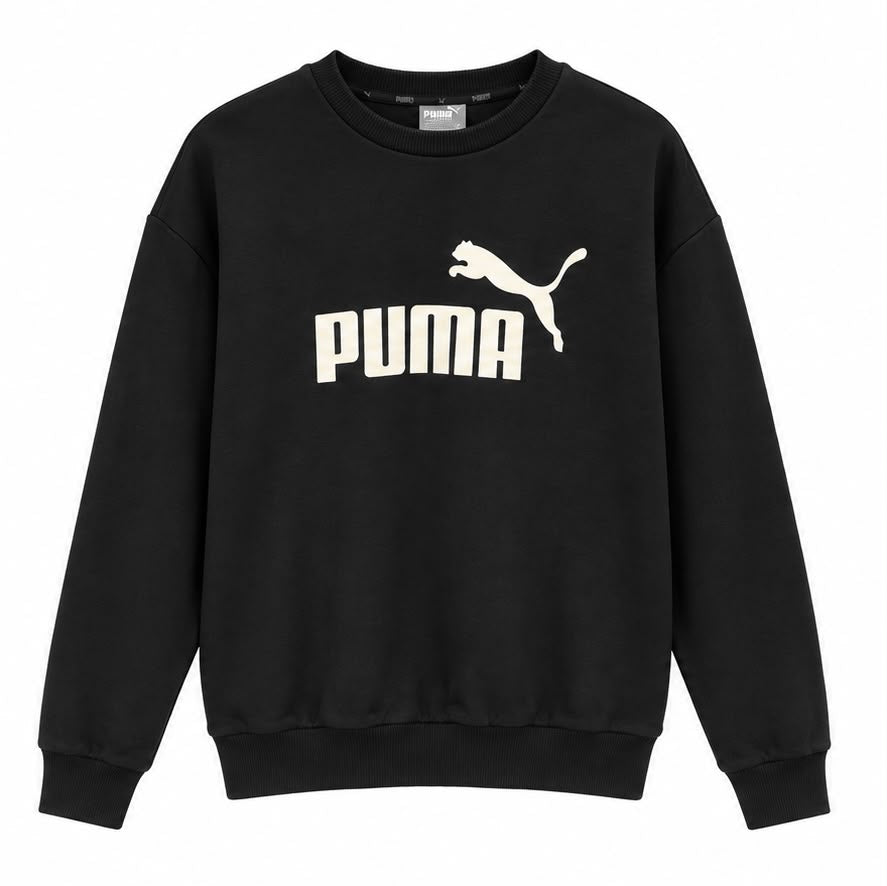 Puma ανδρικό Φούτερ Μαύρο - S