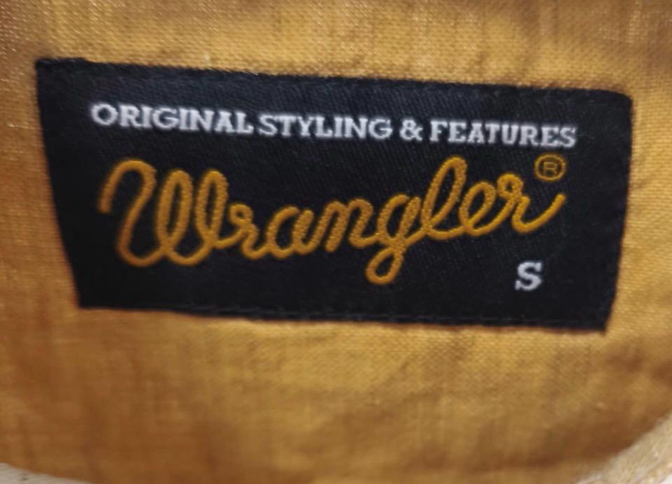 Wrangler Ανδρικό Κοντομάνικο Καρό Πουκάμισο – Μπεζ/Εκρού – S