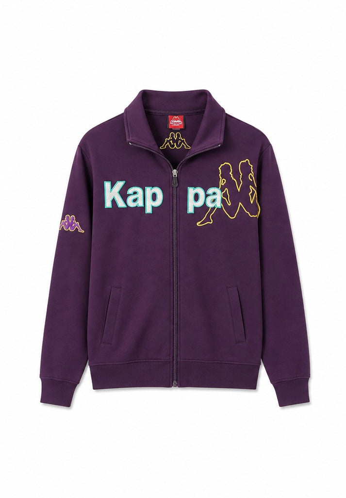 Kappa Ανδρική Ζακέτα Φούτερ – Μωβ – L