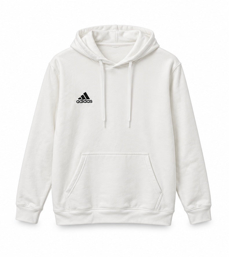 Adidas Ανδρικό Φούτερ Λευκό – XL