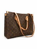 Louis Vuitton Monogram Tote Bag – Brown