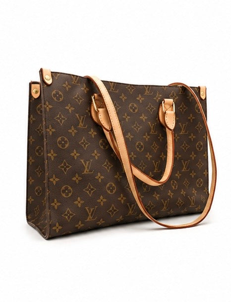 Louis Vuitton Monogram Tote Bag – Brown