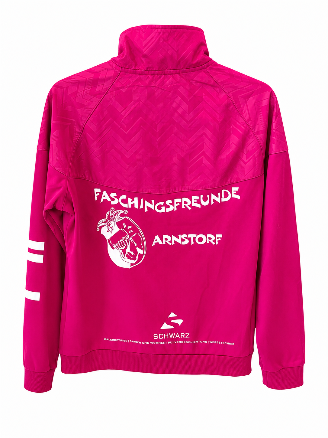adidas Pink Full Zip Track Jacket-M