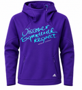 Adidas Outdoor Purple Hoodie-M