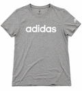 Adidas Essentials Logo T-Shirt – Grey (S)