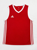 Adidas Climalite Αμάνικη Αθλητική Μπλούζα Red (L)