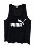 PUMA Essential Logo Tank Top – Μαύρο-XL