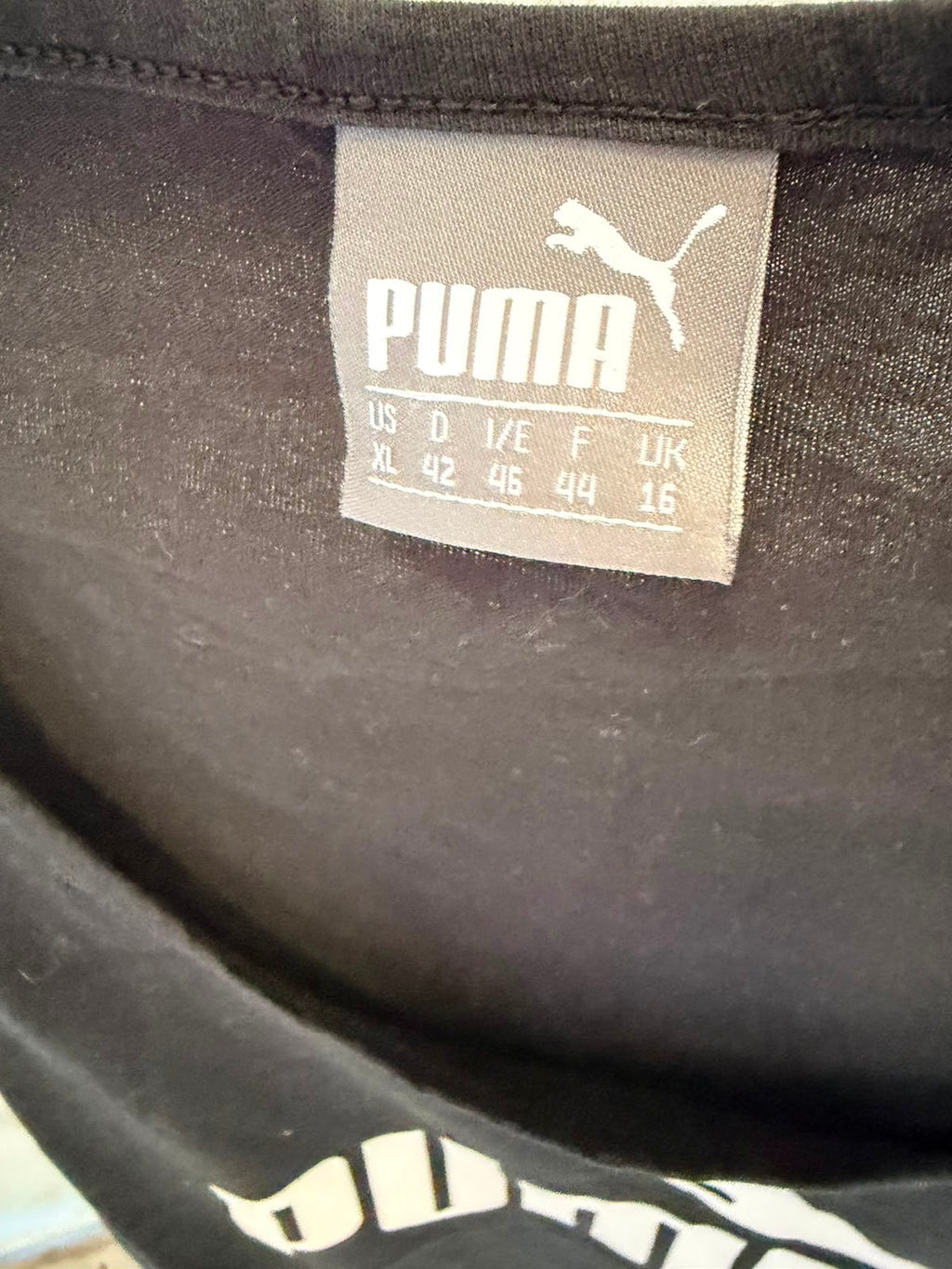 PUMA Essential Logo Tank Top – Μαύρο-XL