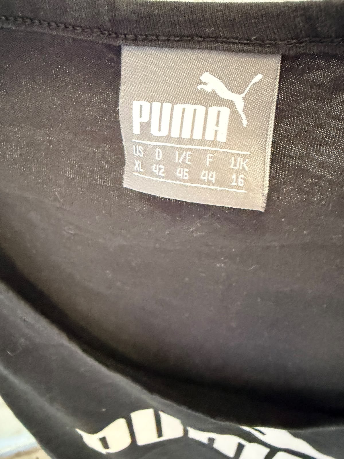 PUMA Essential Logo Tank Top – Μαύρο-XL
