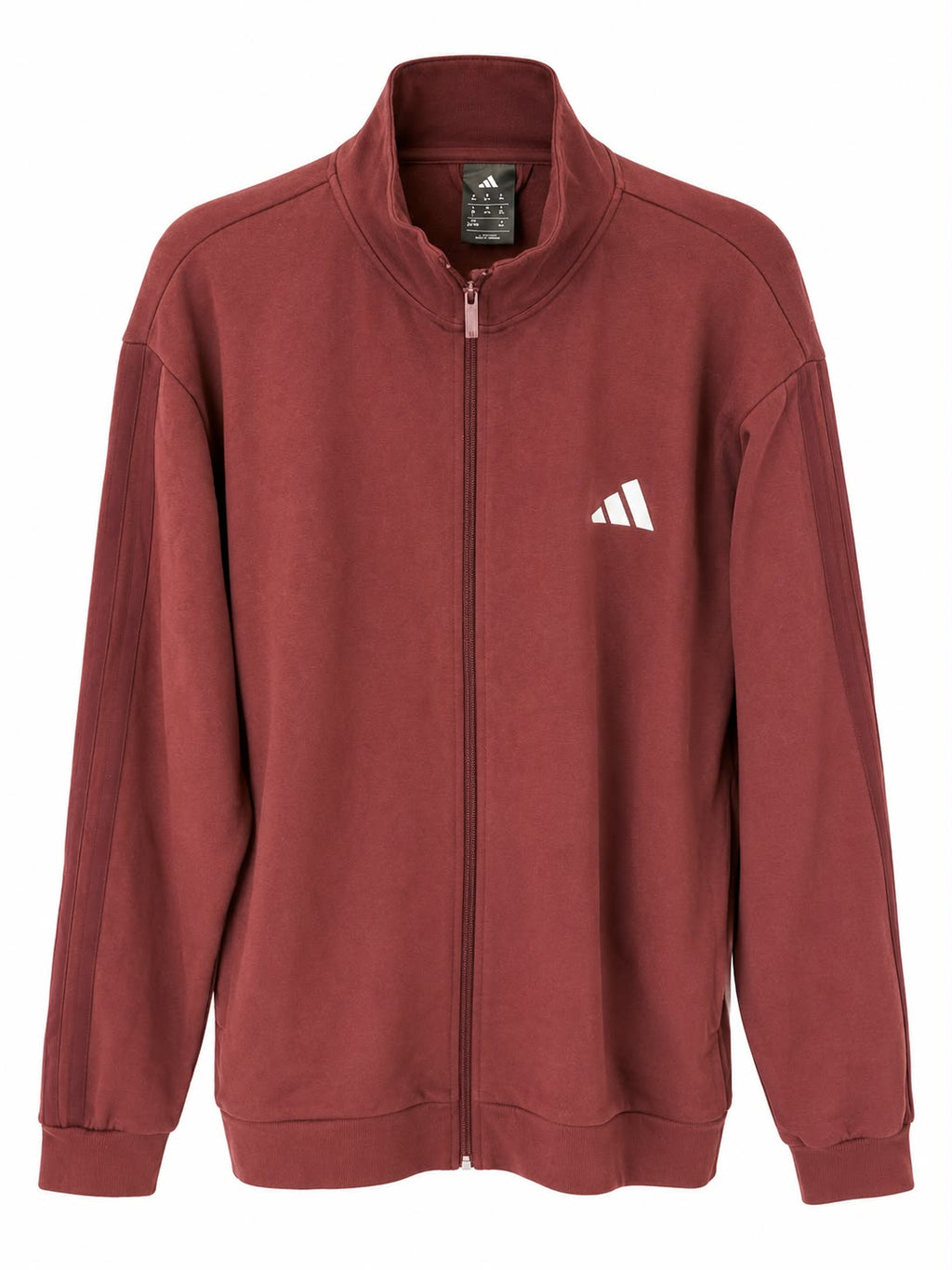 Adidas Full Zip Track Jacket – Burgundy-XXL