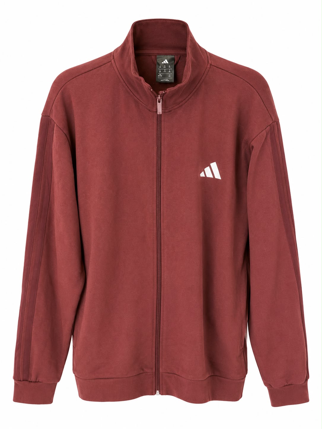 Adidas Full Zip Track Jacket – Burgundy-XXL