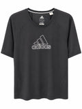 Adidas Climalite Performance T-Shirt – Μαύρο-L