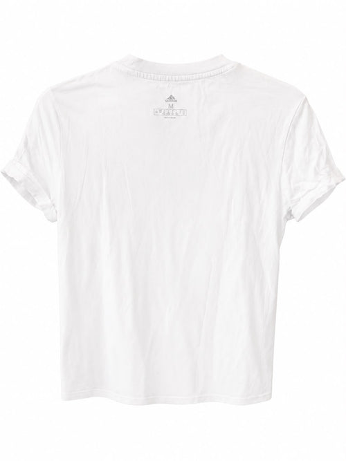 Adidas Essentials Logo T-Shirt – Λευκό-M