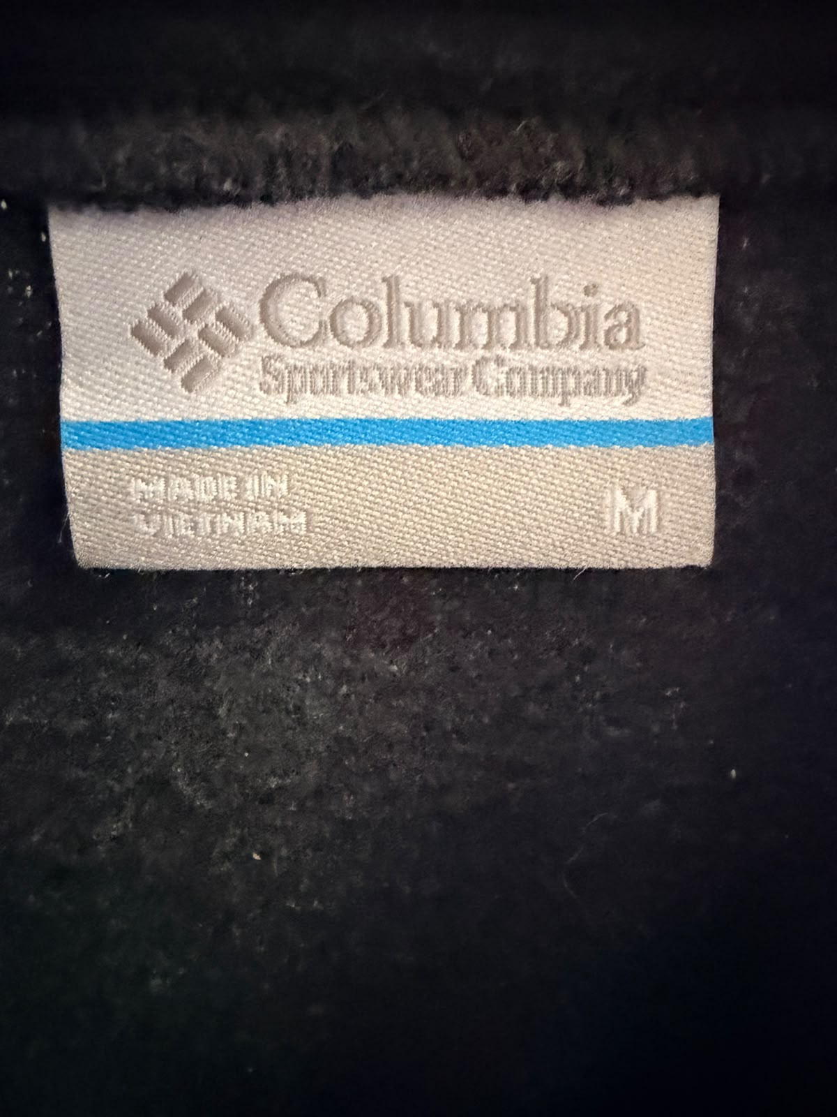 Columbia Fleece Zip Jacket – Μαύρο-M