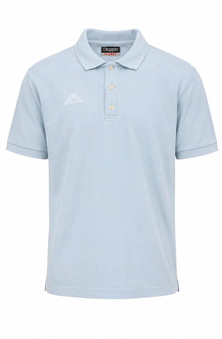 Kappa Vintage Polo Shirt – Light Blue – XL