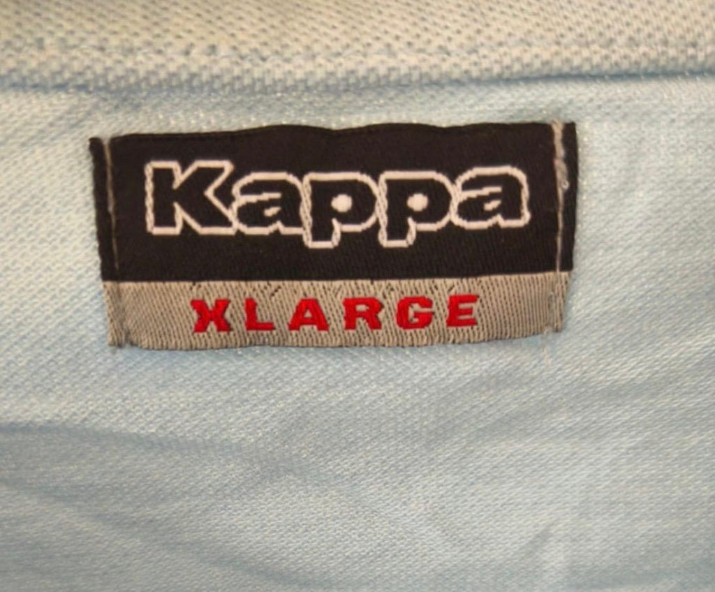 Kappa Vintage Polo Shirt – Light Blue – XL