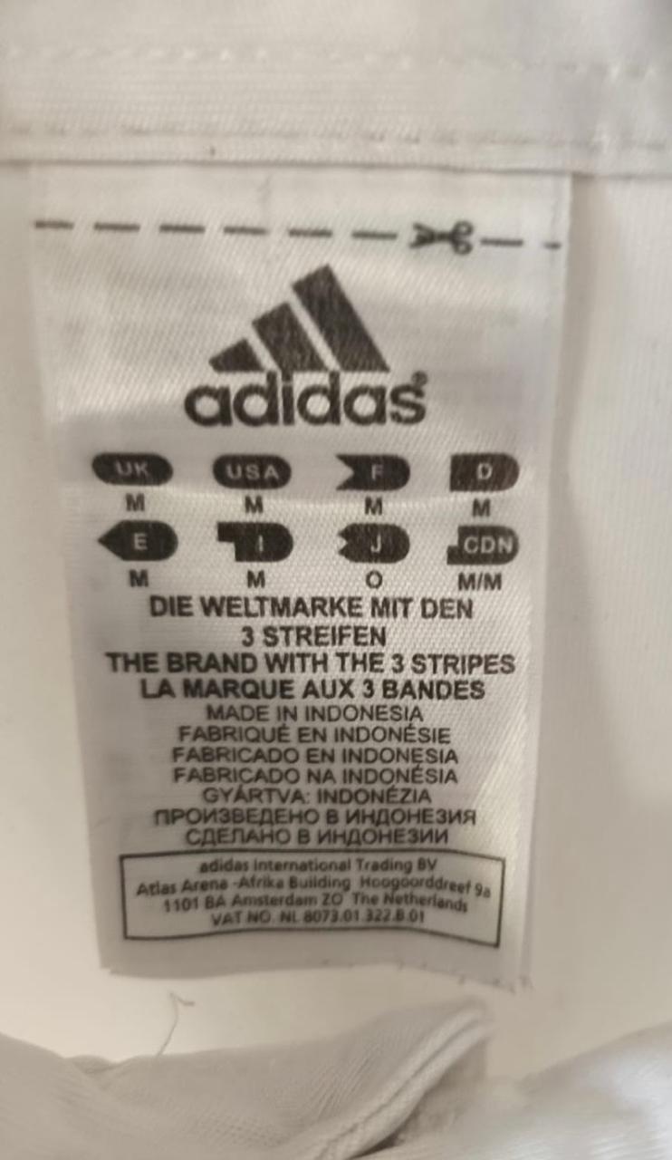 Adidas Classic Polo Shirt – White – M